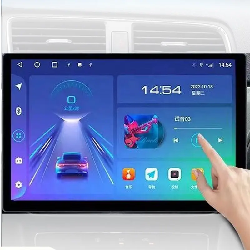 Kris voiture dsp processeur audio pour voiture android auto Android 11 Radio Carplay stéréo Headunit vidéo lecteur multimédia