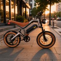 Vélo électrique tout-terrain M20 à gros pneus 1500W 48V 15.6Ah, 7 vitesses, stock USA UE UK, OEM ODM