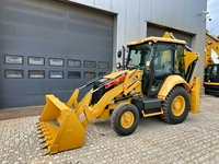 Mini chargeuse sur pneus Caterpillar 424 d'occasion avec composants principaux Moteur de boîte de vitesses; Lancement de la chargeuse-pelleteuse
