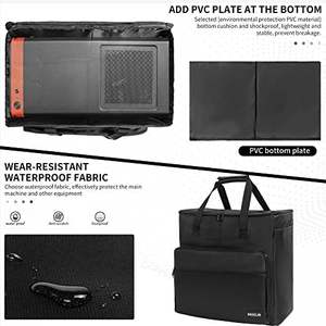 Laptop Sleeve Bag Compatible <b>with</b> Notebook <b>Computer</b> 15 15.6 Inch Laptop Sleeve <b>Tablet</b> Briefcase Carrying Bag - Product Image 5