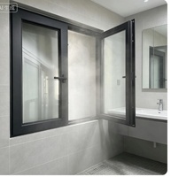 Ventana Abatible de Aluminio con Aislamiento Térmico para Comodidad en Todas las Estaciones