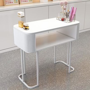 Juego de Mesas y Sillas para Salón de Belleza de Diseño Nuevo, Muebles para Estación de Manicura - Product Image 4