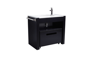 Hot Sale Cheap High Quality <strong>Modern</strong> <strong>ADA</strong> Storage Furniture <strong>Bathroom</strong> <strong>Vanity</strong> Cabinet - Product Image 2