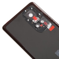 Cubierta Trasera de Vidrio para OPPO Reno 11, Carcasa de Batería con Diseño de Barra de Lente de Cámara, Material ABS