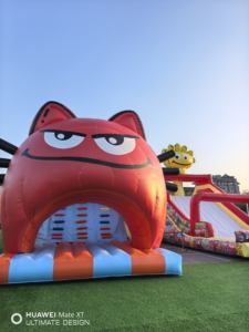 <span class=keywords><strong>Castillo</strong></span> Inflable Comercial Grande Personalizado con Tobogán y Piscina de Pelotas, Trampolín, Parque de Diversiones para Niños - Product Image 6