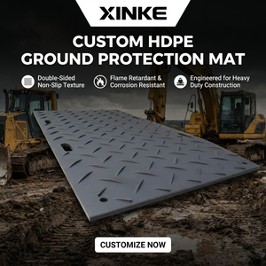 Tapis de sol en HDPE haute densité pour le forage pétrolier et gazier avec logo et dimensions personnalisés à prix d'usine avantageux et livraison rapide - Product Image 1