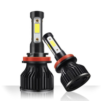 Fournisseur d'origine V7 4 côtés phares LED en gros 9004 9007 H1 H3 H11 9006 feux de route phare LED pour voitures