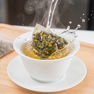Sachets de thé Oolong à l'Osmanthus de qualité supérieure, parfum floraux, 100 sachets, prix de gros pour les amateurs de thé de bureau et de café - Product Image 3
