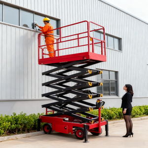 Plataforma Elevadora Eléctrica de Trabajo Aéreo para Dos Personas, 200 kg, 10 m - Product Image 5