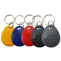 Factory Direct Mini RFID Key Fob Prox Card 125KHz con NFC Chip 13,56 MHz Frecuencia para uso comercial con código de programa de instalación