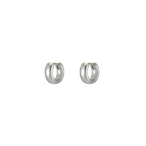 Korean Fashion Trendy Fine Hoop Earrings 925 <strong>Silver</strong> Stamped <strong>Huggie</strong> for Women-Wholesale - Product Image 1