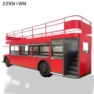 Camion de nourriture mobile à deux étages, chariot de pizza, barbecue, crème glacée, chariot de vente de nourriture, remorque de vente de nourriture à vendre, nouveau modèle de chariot personnalisé - Product Image 3