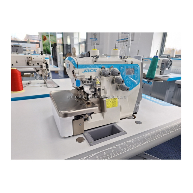 Brand New JACK C4 Overlock Machine Computerized Flatbed Industrial Sewing Machines