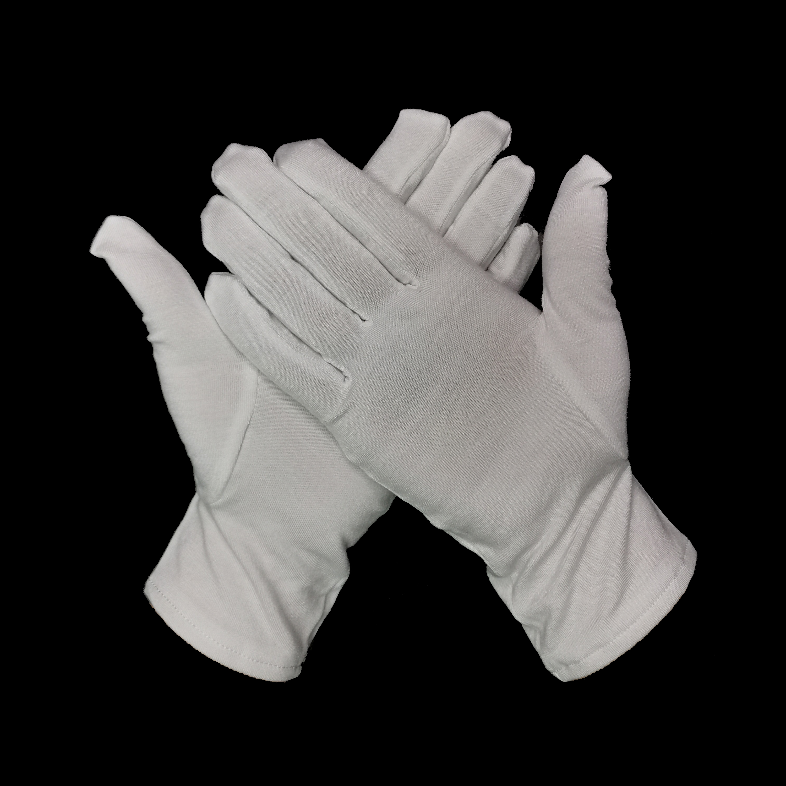 Eco-Friendly Bamboo Fiber Antibacterial Sweat Absorption Breathable Thin Beauty Skin Care Moisturising Gloves