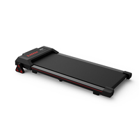 Tapis de marche compact pour la maison et le bureau, à placer sous le bureau, moteur silencieux, écran LED, télécommande sans fil, Bluetooth, sans assemblage