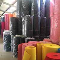 Feutre 100 % polyester imperméable en gros d'usine, feuilles de tissu de couleurs assorties, rouleaux de feutre rigide pour artisanat, bricolage, patchwork et couture