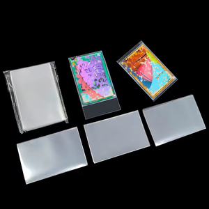 Manicotto Ultra chiaro porta carte con maniche esatte da scambio trasparenti giochi da tavolo custodia protettiva lucida ologramma - Product Image 6
