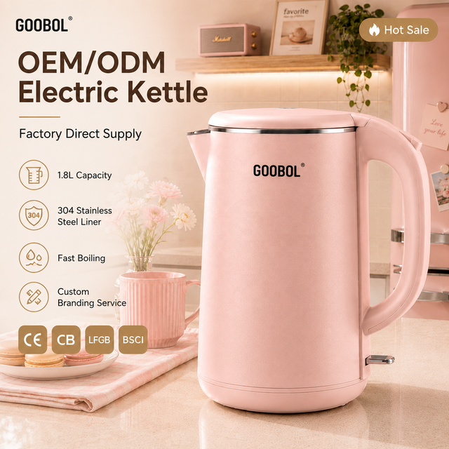 1.8l Stainless Steel Electric Kettle/Home Appliances