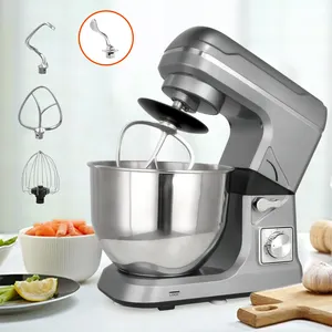 1400W Multifunction Stand Mixer Baking Bread Dough Mixer Household Food Mixers With Accessories