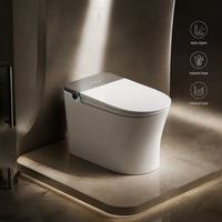 Toilette intelligente M929 avec chasse d'eau intelligente, siège allongé chauffant, chasse d'eau automatique des fesses, double chasse, drainage en P/S