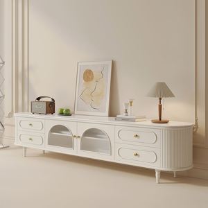 ตู้วางทีวีแบบแขวนผนัง ดีไซน์ทันสมัย สำหรับห้องนั่งเล่นหรูหรา พร้อมขาตั้งทีวีแบบลอยตัว - Product Image 5