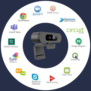 Cámara Web 4K con Enfoque Automático por IA, Zoom Digital 5X, para Teams, Google Meet, Videoconferencias, Trabajo Remoto - Product Image 4