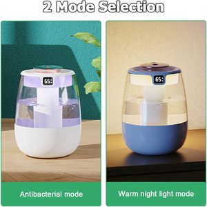 2026 USB Rechargeable Portable Mini <b>Humidifier</b> With Night Light Aromatherapy <b>Humidifier</b> With Sterilization and Antibacterial - Product Image 6
