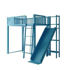 Letto <span class=keywords><strong>a</strong></span> Castello per Bambini <span class=keywords><strong>a</strong></span> <span class=keywords><strong>Due</strong></span> Piani, Ecologico, con Scivolo, Design Italiano <span class=keywords><strong>a</strong></span> Mezza Altezza, Portatile per Camera da Letto/Soggiorno - Product Image 4