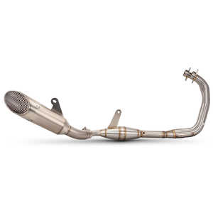 Sistema de Escape Completo Modificado para Motocicleta Yamaha YZF R3 R25 <span class=keywords><strong>MT03</strong></span> 2015-2024, Tubería de Conexión Frontal con Silenciador de Malla - Product Image 2