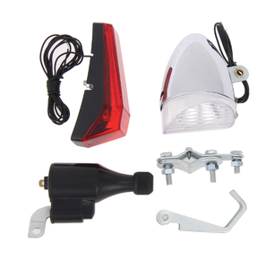 Accessoires de vélo : <span class=keywords><strong>Dynamo</strong></span> à friction pour vélo, générateur, phare avant et <span class=keywords><strong>feu</strong></span> arrière - Product Image 1