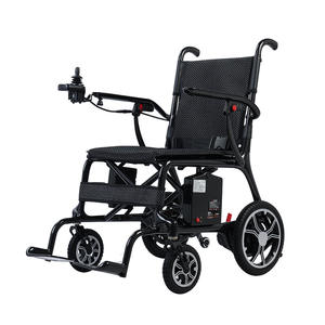 Fauteuil roulant électrique en fibre de carbone ultra-léger Fauteuil roulant électrique portable Fauteuil roulant de voyage pour personnes âgées avec batterie au lithium - Product Image 1