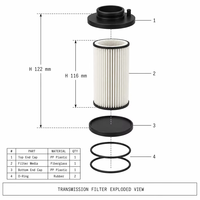 Filter Transmisi Promo Panas 2134356 2040377 SH55299 Filter Oli untuk Mesin Diesel