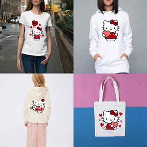 Film de transfert thermique personnalisé prêt à l'emploi, lavable, motif dessin animé, en vinyle polyester pour T-shirt - Product Image 6