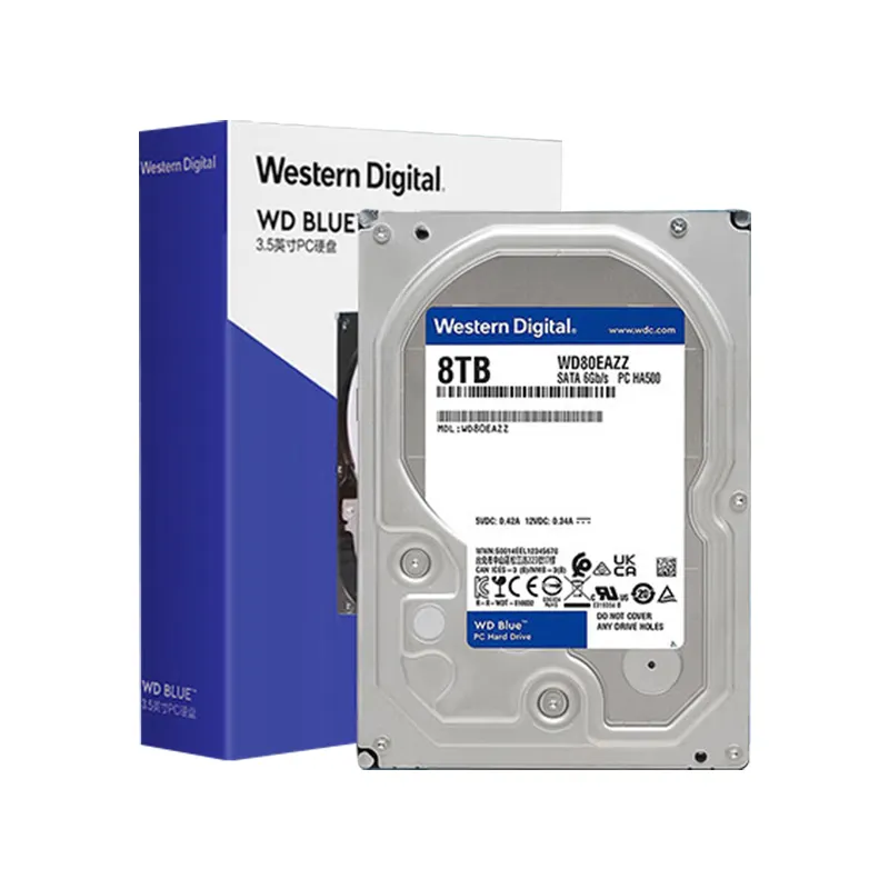 Vente en gros bon marché Western Digit-al 7200 tr/min disque dur 1 To 2 To 3 To 4 To 6 To 8 To 3.5 pouces SATA pour disque dur de niveau entreprise
