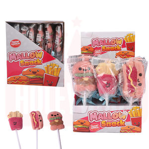 Holeywood Série de fast food américain Fruit Sweet dans des formes de hamburger hot <span class=keywords><strong>dog</strong></span> et frites OEM ODM pris en charge emballé dans un sac - Product Image 1