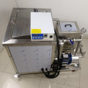 Nettoyeur à ultrasons électrique industriel haute capacité 900W 61L avec réservoir filtrant pour le nettoyage de PCB, de disques vinyles, de pièces automobiles et de filtres à particules (<span class=keywords><strong>DPF</strong></span>) - Product Image 3