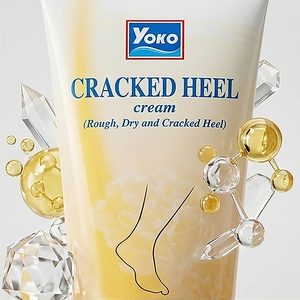 Crème pour talons fendillés Y432 YOKO 50g. Formulé pour les peaux les plus sujettes aux gerçures, à la sécheresse et aux problèmes de cicatrisation sur les talons et les pieds. - Product Image 5