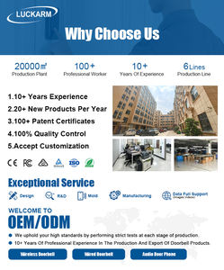 กระดิ่งประตูแบบไร้สายรูปวงแหวนไฟฟ้ากระแสสลับ220 V 32เมโลดี้พลาสติก - Product Image 2