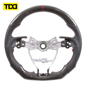 พวงมาลัยคาร์บอนไฟเบอร์แท้แบบกำหนดราคาเองได้ สำหรับรถยนต์โตโยต้า โคโรลล่า ราฟโฟร์ แคมรี่ ปี 2018-2021 - Product Image 5