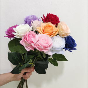 tirtifcial lower rchid lower Lower 7 Heads Real Ouch ilicono ottotton halhalaenopsis lower for Decoration - Product Image 5