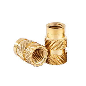 Inserti Filettati M1 M2 M2.5 M3 M4, Dadi a Fusione a Caldo, Inserti Zigrinati in Ottone per Plastica - Product Image 3