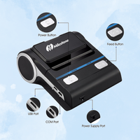 Printer Thermal Bluetooth Mini Portabel MHT-P8001 80mm, Printer Resi Tanpa Tinta Isi Ulang untuk Restoran, Kafe, Bar, dan Takeaway