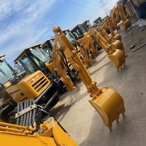 Ekskavator backhoe mini 1,8 ton murah 4x4 backhoe loader banyak digunakan dalam konstruksi dan pertanian. - Product Image 6