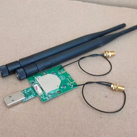 Carte réseau USB RTL8812AU 5G pour la réception et la transmission, compatible Kali, Ubuntu, Raspberry Pi, Tu Pass, Qunhui, NAS, WiFi
