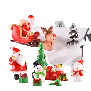 Boneco enfeite de natal, boneco enfeite de papai noel com capuz, boneco em miniatura para jardim, decoração de natal, papai noel, crutch, presente para crianças