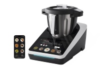 Robot Masak Multifungsi Dapur, Smart Thermo Cooker Pembuat Sup, Wifi, ChefX atau Aplikasi Tuya, Layar TFT 10'', Rotasi Dua Arah