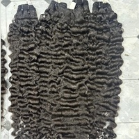 Extensions de cheveux humains pas chères, double tirage, cuticules alignées, lots de tissage de cheveux bruts cambodgiens ondulés Brumese, pour revendeurs