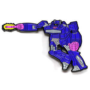 Modèle de figurine d'action populaire épingle en émail insignes de robot de déformation en métal personnalisés comme cadeaux pour garçons - Product Image 5