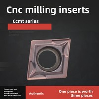 Insertos de Carburo CNC CCMT09T304/CCMT09T308, Repuestos para VP15TF, para Mecanizado Interno de Acero Inoxidable