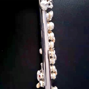 <span class=keywords><strong>Flauta</strong></span> Piccolo Estilo Americano en Clave de Do, Niquelada, con Estuche de Madera - Product Image 2